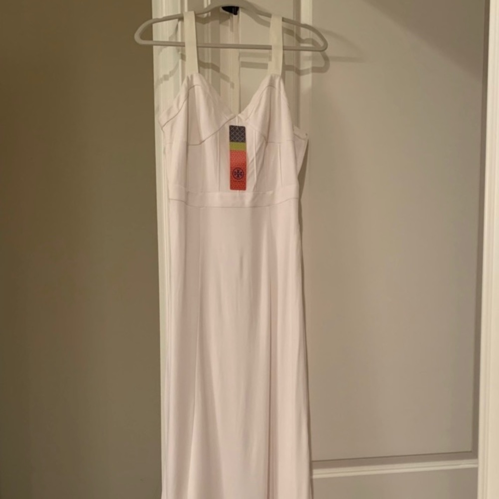 Tory Burch NWT white maxi dress